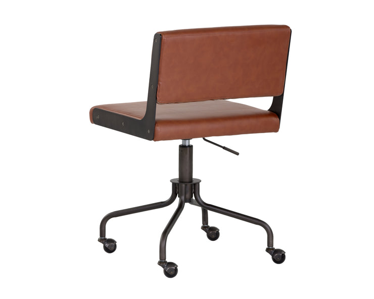 Chaise de bureau au look industriel - plusieurs couleurs disponibles