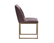 Chaise de salle en manger en velours offrant style et confort - plusieurs couleurs disponibles
