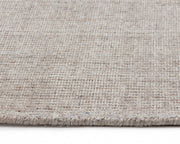 Tapis tissé à la main - mélange de laine, polyester et coton - couleur avoine - plusieurs grandeurs disponibles