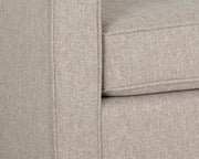 Canapé contemporain - beige - résistant aux taches et facile à nettoyer